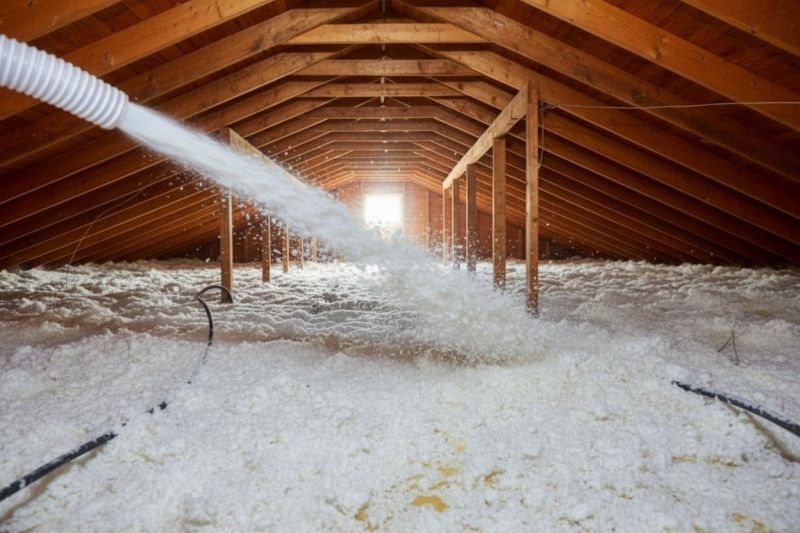 Blown Insulation Installation in Killeen, TX