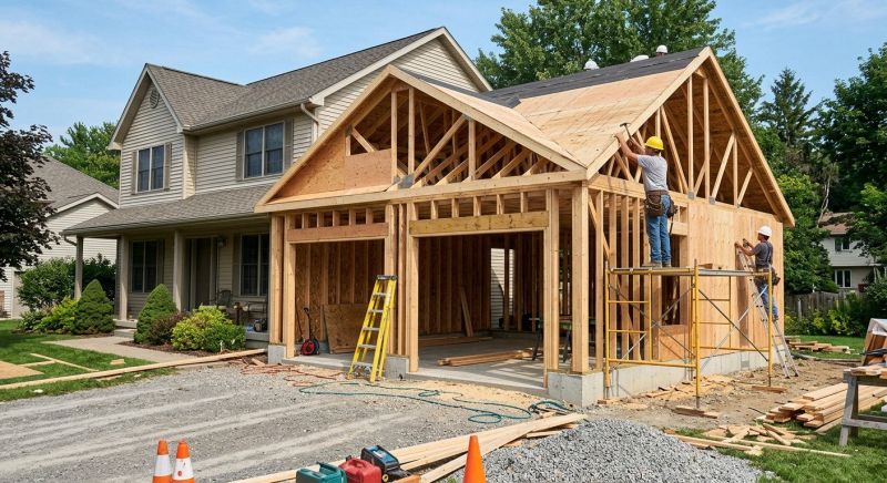 Garage Addition Installation in Pearland, TX
